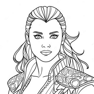 Adventurous Alpha Lexa Coloring Page 68724-55098