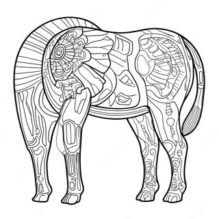 Animal Anatomy Coloring Pages