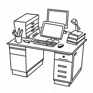 Office Coloring Pages