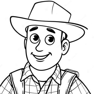 Woody Character Coloring Page 6876-5594