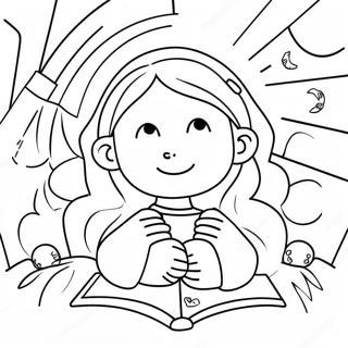 Adoration Coloring Pages