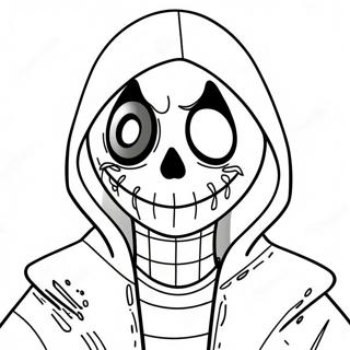 Eyeless Jack Character Coloring Page 68783-55144