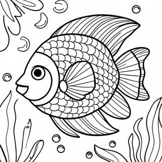 Tropical Fish Coloring Page 68793-55156