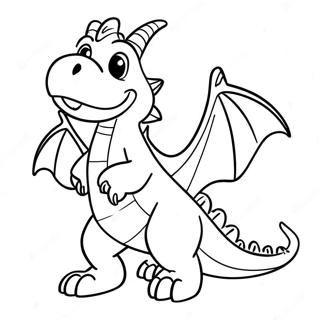 Friendly Pete The Dragon Coloring Page 68804-55161