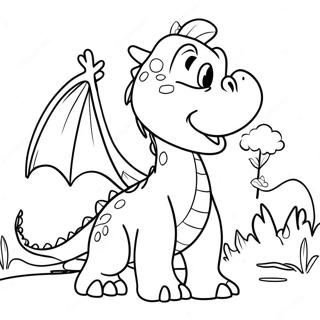 Friendly Pete The Dragon Coloring Page 68804-55162