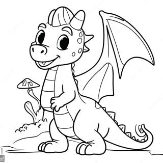 Friendly Pete The Dragon Coloring Page 68804-55164