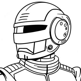 Robocop Coloring Page 68813-55173