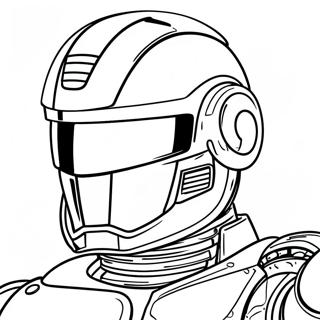 Robocop Coloring Page 68813-55174