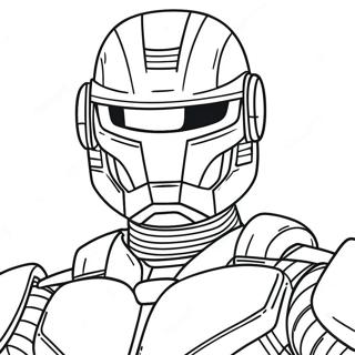 Robocop Coloring Page 68813-55175