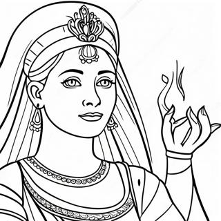 Queen Esther Coloring Page 6886-5598