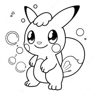 Legendary Chibi Pokemon Coloring Pages