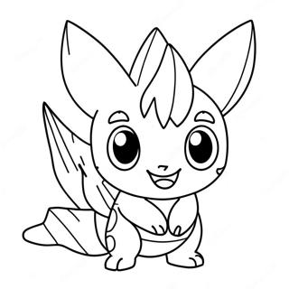 Legendary Chibi Pokemon Coloring Page 68883-55219