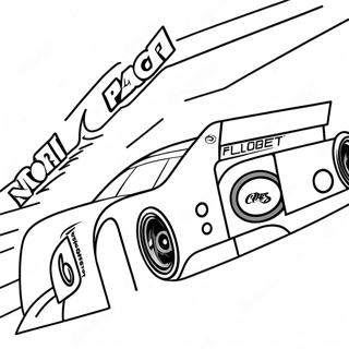 Chase Elliott Coloring Pages