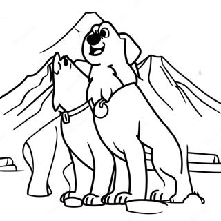 Skye And Everest Coloring Page 68913-55244