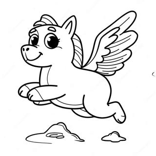 Skye Flying High Coloring Page 68914-55255