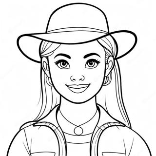 Jessie From Disney Channel Coloring Pages