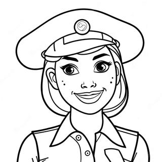 Jessie From Disney Channel Coloring Page 68923-55252