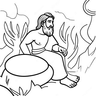 Nebuchadnezzar Dream Coloring Pages