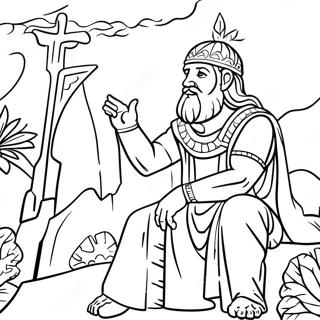 Nebuchadnezzar S Dream Interpretation Coloring Page 68943-55272