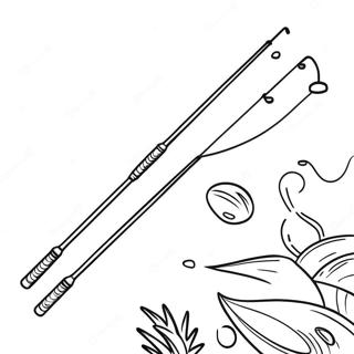 Fishing Pole Coloring Page 68963-55285