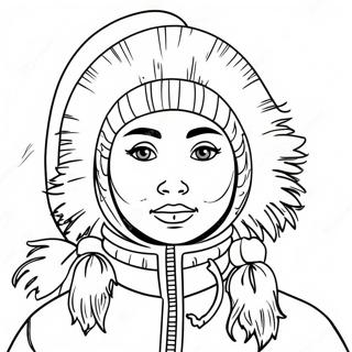 Eskimo Coloring Pages