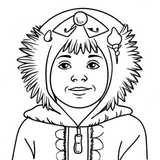 Eskimo Coloring Page 68973-55299