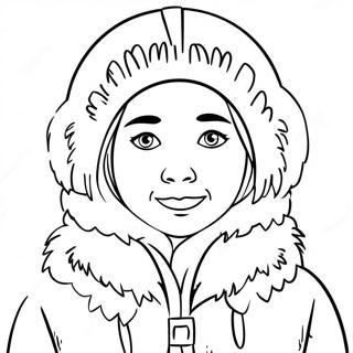 Eskimo Coloring Page 68973-55300