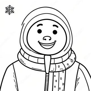 Eskimo Coloring Pages