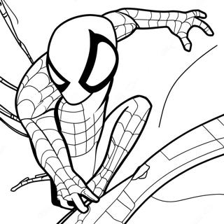 Symbiote Spiderman Coloring Page 68983-55301