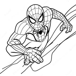 Symbiote Spiderman Coloring Page 68983-55304