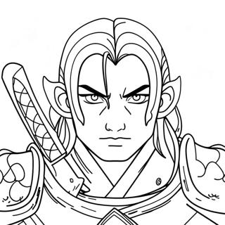 Rui Demon Slayer Coloring Page 69003-55310