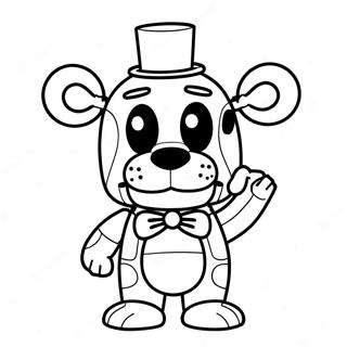 Fnaf Lefty Coloring Pages