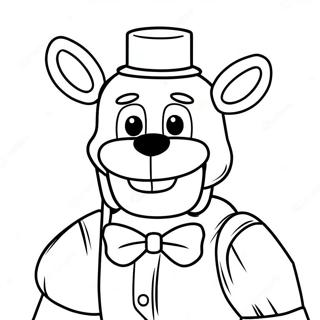 Fnaf Lefty Coloring Page 69083-55375