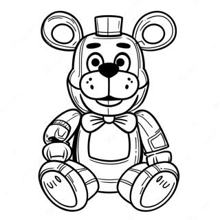 Fnaf Lefty Coloring Page 69083-55376