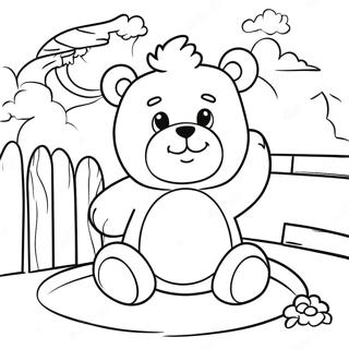 Build A Bear Online Games Coloring Page 69123-55407