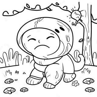 Hide And Seek Coloring Page 69143-55418