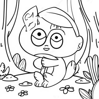 Hide And Seek Coloring Page 69143-55420