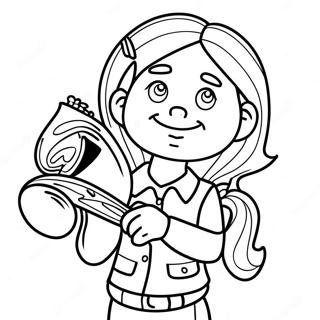 Piper Rockelle Coloring Page 69163-55441