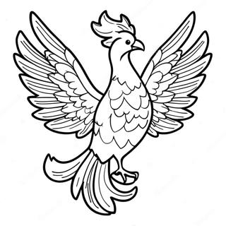 Phoenix Coloring Pages