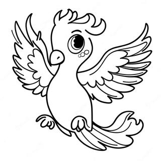 Phoenix Coloring Page 6916-5628