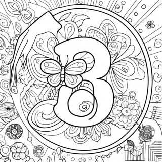 Number 13 Coloring Page 69173-55447