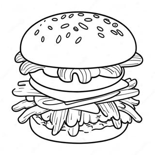 Whataburger Logo Coloring Page 69183-55454