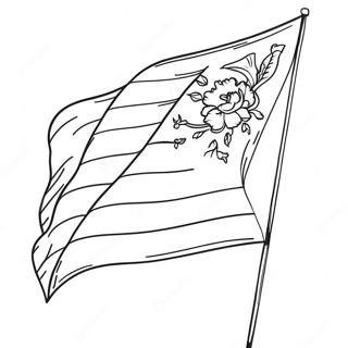 Flag Coloring Page 691-555