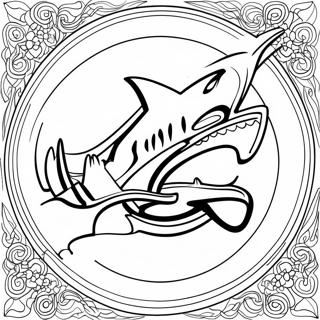 San Jose Sharks Coloring Pages