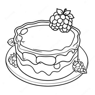 Raspberry Torte Strawberry Shortcake Coloring Pages