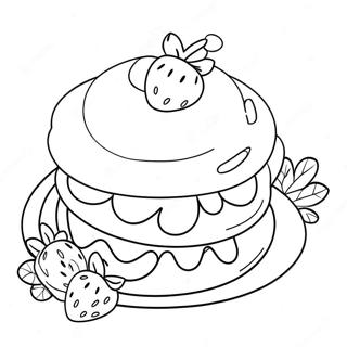 Delicious Strawberry Shortcake Coloring Page 69234-55497