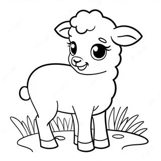 Cute Lamb Of God Coloring Page 69244-55507