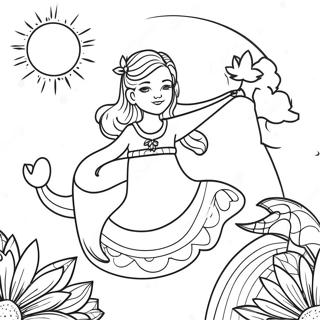 The Manifestation Coloring Pages