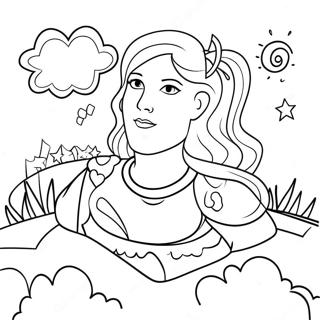 Dreams And Goals Manifestation Coloring Page 69254-55512