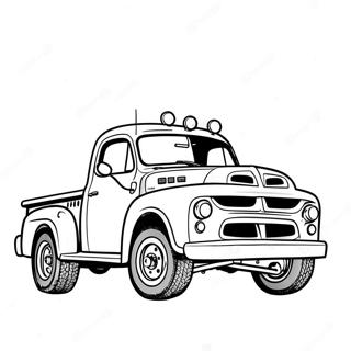 Dodge Truck Coloring Pages